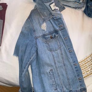 Forever 21 Oversized Jean Jacket